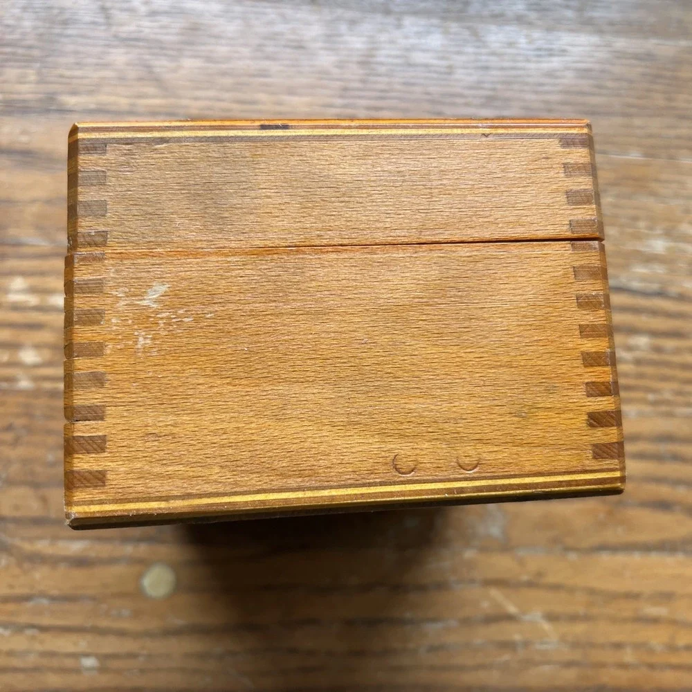 Vintage Eclipse Wood Box Machinist Tool Box